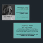 Personlig Photography, Science Tutor, Lärare Visitkort<br><div class="desc">Personlig Photograph,  Science Tutor,  Lärare Affärskort av Affärskortet Store.</div>