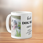 Personlig Photos Best Hund Morsa Kaffemugg<br><div class="desc">Fira det bästa hund morsa någonsin på Mors dag,  jul eller hennes födelsedag med personlig mugg. Du kan enkelt lägga till två foton av hennes hund och lägga till namn och året.</div>