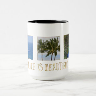 Personlig Photos Kauai Life är vackert Mugg