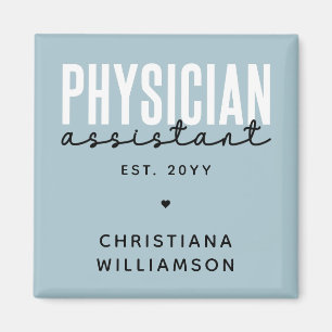 Personlig Physician Assistant PA Studenten Magnet