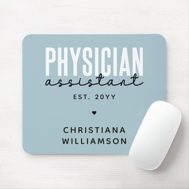 Personlig Physician Assistant PA Studenten Musmatta (Med mus)