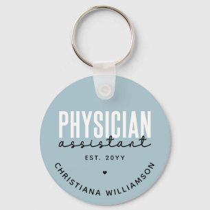 Personlig Physician Assistant PA Studenten Nyckelring