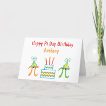 Personlig Pi Day Birthday