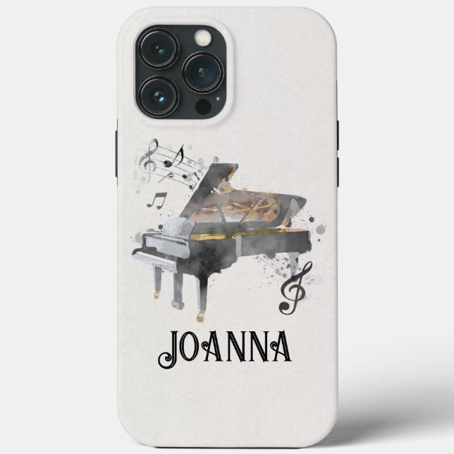 Personlig Piano Phone Case (Baksida)