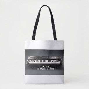 Personlig Piano Tangentbord Tygkasse