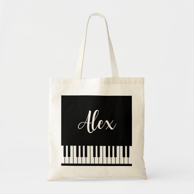 Personlig piano  tygkasse (Framsidan)