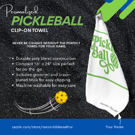 Personlig Pickleball-attaché Handduk