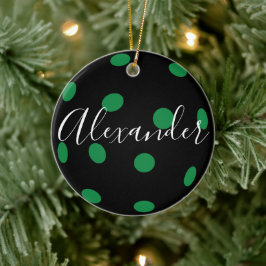 Personlig Pickleball Ceramic Ornament