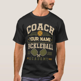 Personlig Pickleball Coach Academy Vintage T Shirt