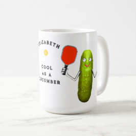 Personlig Pickleball Coffee Mugg