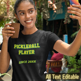 Personlig Pickleball eller lägg till din egen Cool T Shirt