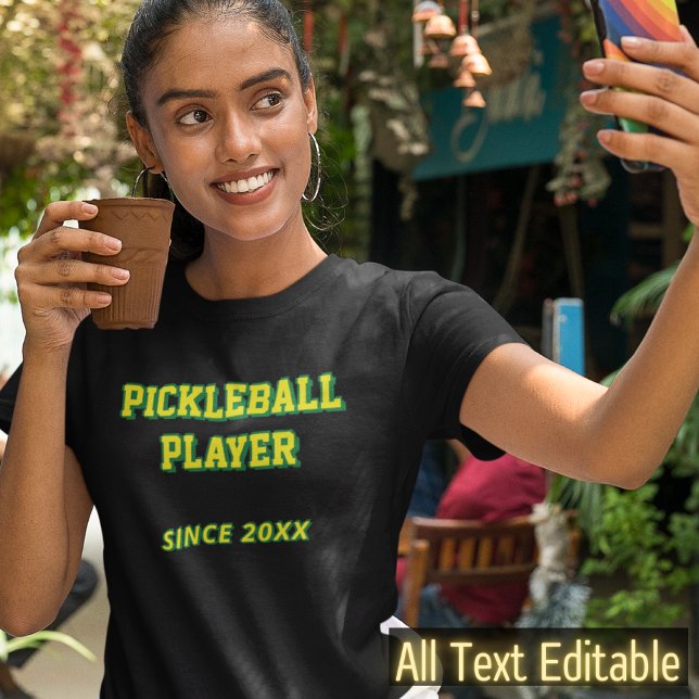 Personlig Pickleball eller lägg till din egen Cool T Shirt (Skapare uppladdad)