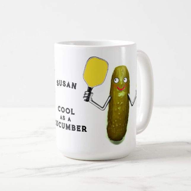 Personlig Pickleball Kaffemugg (Framsida höger)