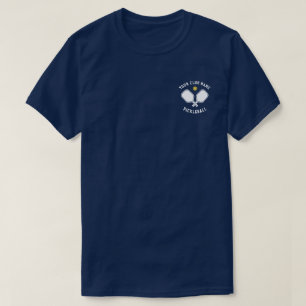 Personlig Pickleball Klubb T-Shirt