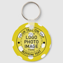 Personlig Pickleball Photo Logotyp Anpassningsbar Nyckelring