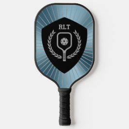 Personlig Pickleball Shield Metallic Background
