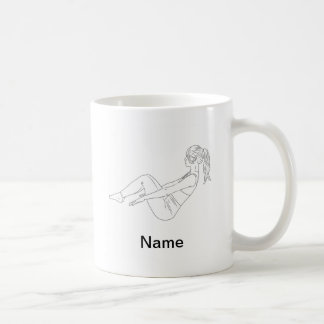 Personlig Pilates Ceramic Mugg