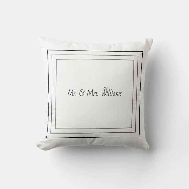 Personlig Pillow Kudde (Framsida)