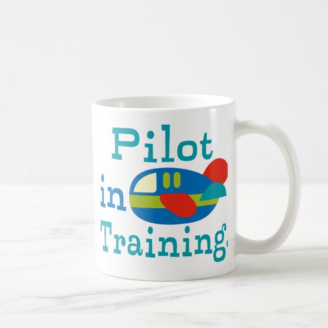 Personlig Pilot för utbildning Kaffemugg (Höger)