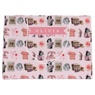 Personlig Pin-Up Glamör Gammal Hollywood Retro
