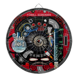 Personlig Pinball Black Hål Multi-Target Darttavla
