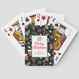 Personlig Pinecones, Polkagrisar Mittens Träd Casinokort