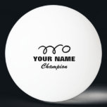Personlig ping pong bollar för bord tennis-match<br><div class="desc">Personlig ping pong bollar för bord tennis-match. Lägg till ett eget namn,  en egen offert eller ett monogram. Tur presentidé för spelare och sporttränare.</div>