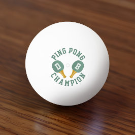 Personlig Ping Pong Champion Ping Pong Boll