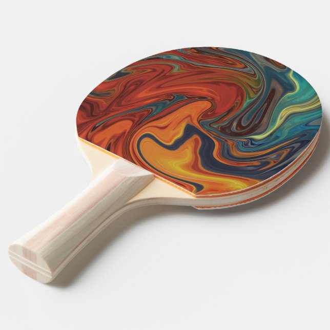 Personlig Ping Pong Paddles: Ditt namn här Pingisracket (Frontvinkel)