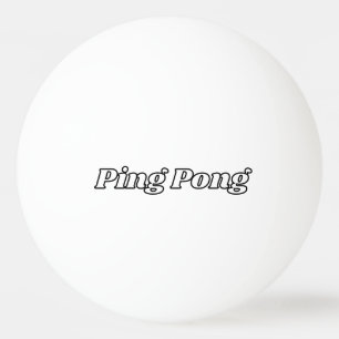 Personlig Pingis Sidboll med Anpassad Text Pingisboll