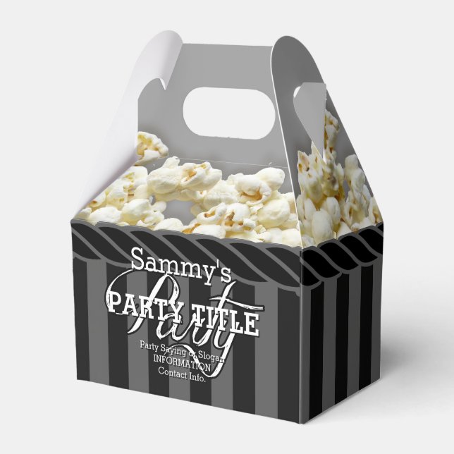 Personlig Pirat-dagen Party Presentaskar (Framsidan Sidan)