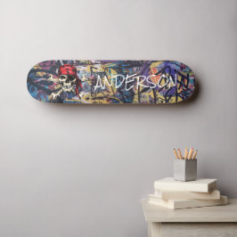 Personlig Pirat Döskalle skateboard