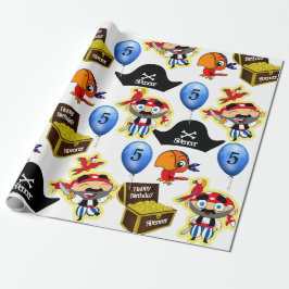 Personlig Pirat födelsedag Presentpapper