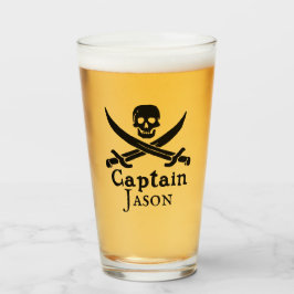 Personlig Pirat kapten Glass Kopp