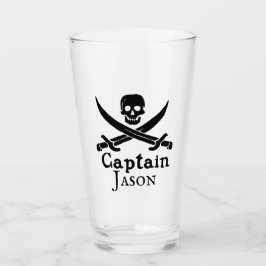 Personlig Pirat kapten Glass Kopp