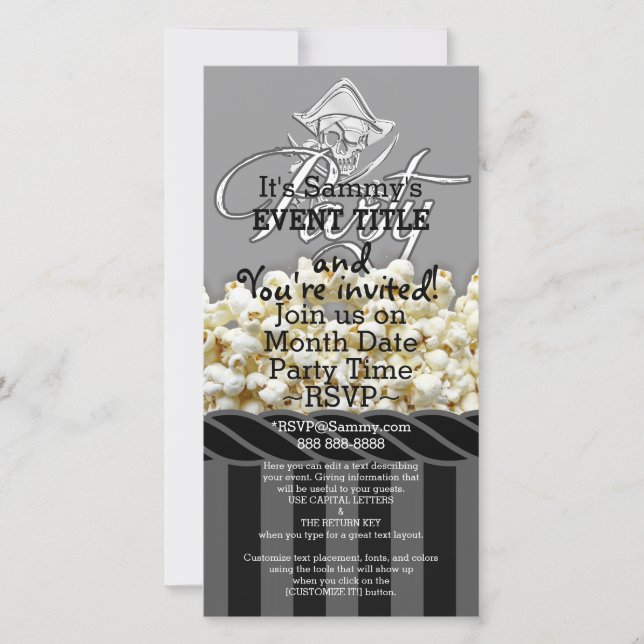 Personlig Pirat Party (Framsida)