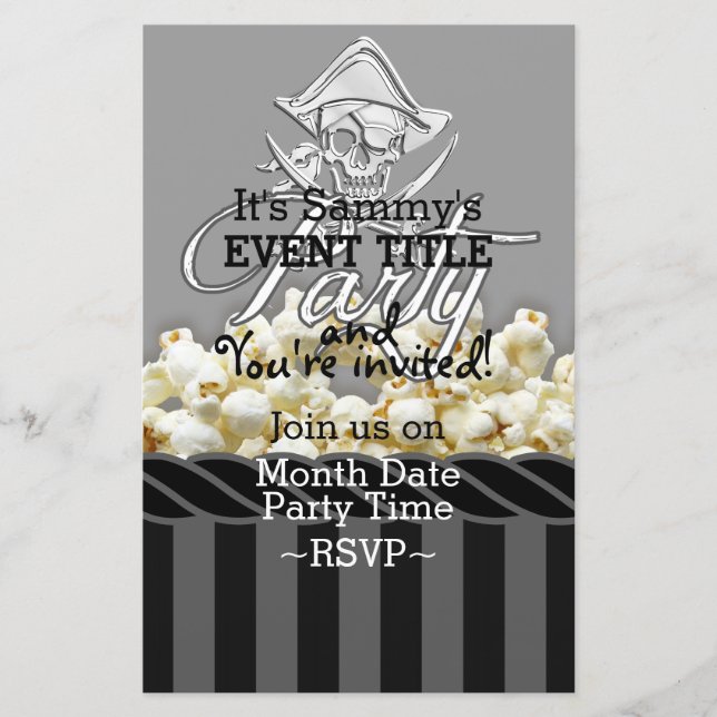 Personlig Pirat Party (Framsida)