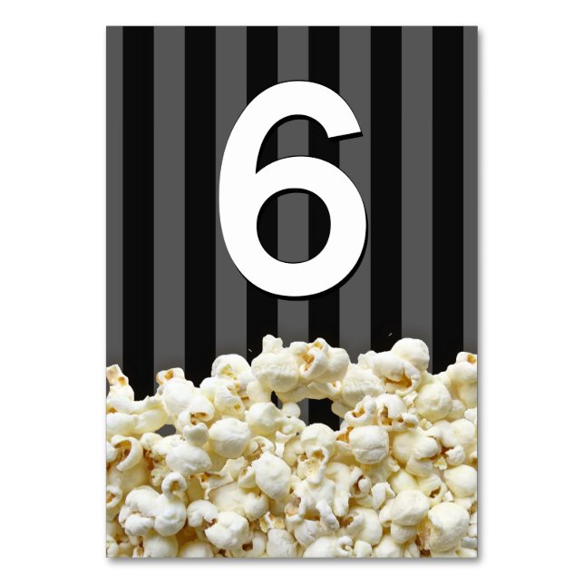 Personlig Pirat Party Bordsnummer (Baksidan)