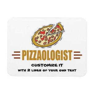Personlig Pizza Magnet