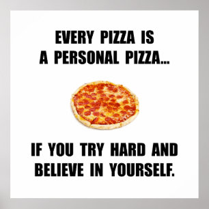 Personlig Pizza Poster