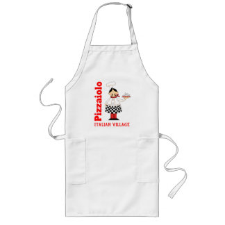 Personlig Pizzaiolo Pizza Chef Long Apron Långt Förkläde