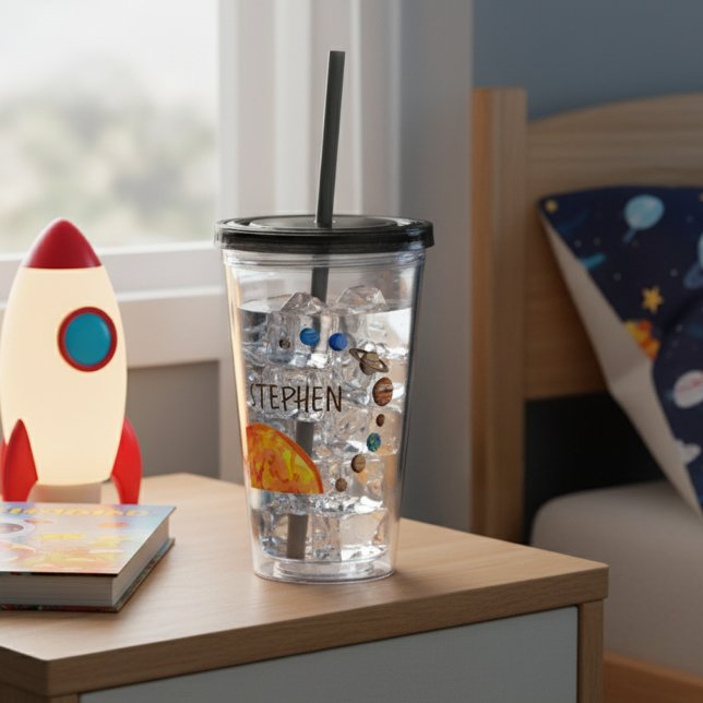 Personlig Planets Galaxy Solar System Sol Take Away Mugg (Skapare uppladdad)