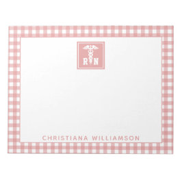 Personlig Play Mönster RN Registered Nurse Anteckningsblock