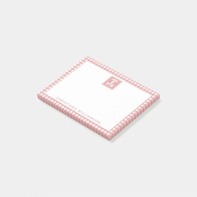 Personlig Play Mönster RN Registered Nurse Post-it Block (Vinklad)