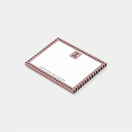 Personlig Play Mönster RN Registered Nurse Post-it Block