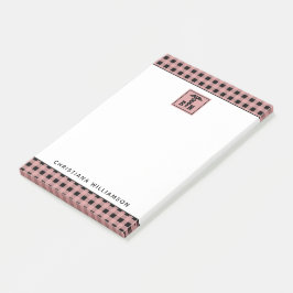 Personlig Play Mönster RN Registered Nurse Post-it Block