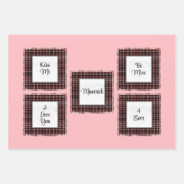 Personlig Play Rosa Brown Matched Valentines