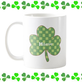Personlig Play Shamrock Kaffemugg