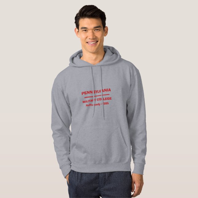 + PERSONLIG PMC HOODIE W/DITT NAMN OCH KLASS (Hel framsida)