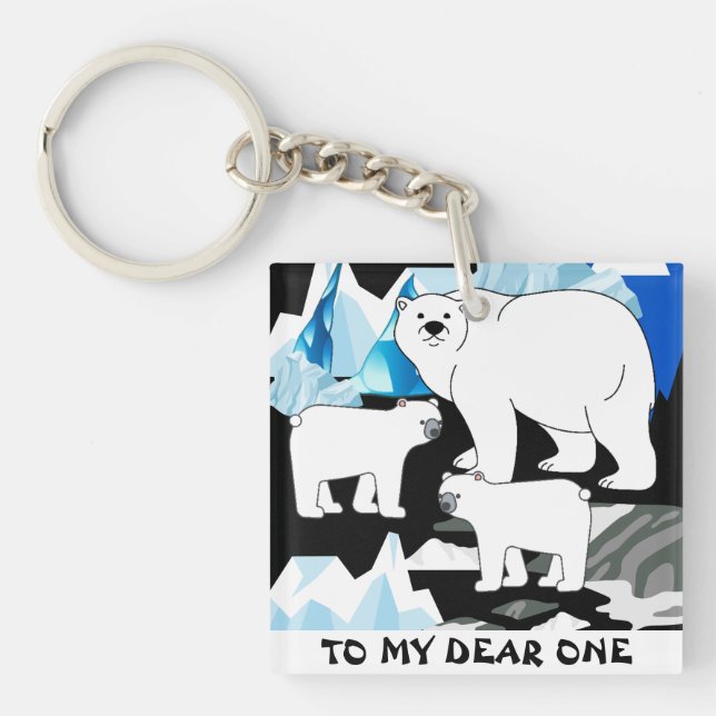 Personlig Polar Bear Mamma (Framsidan)